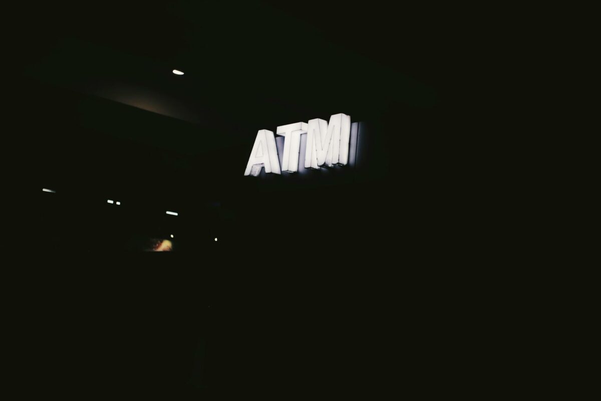 illuminated atm signage